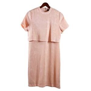 SM WOMAN Women's‎ Dress M – Tan and Pink, Stylish and Versatile
